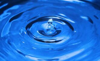 Waterdrop closeup macro photo