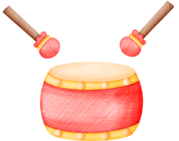 Chinese New Year Drum png