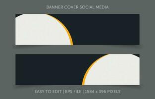 Cover banner promotion abstract background for social media website vector