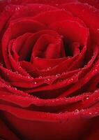 red roses closeup photo