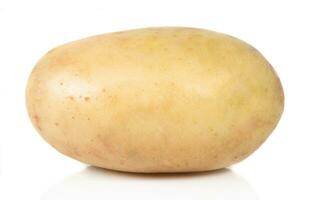 potato on white photo