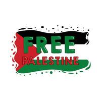 gratis Palestina ilustración vector