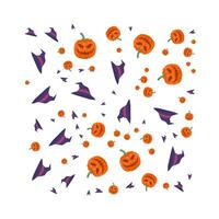 pattern halloween illustration vector