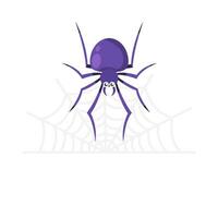 spider animal illstration vector