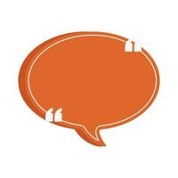 quotes speech bubble communication illustration vector