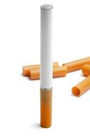 electronic cigarette on white photo