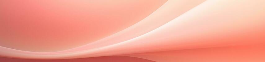 AI generated Abstract Silk Drapery in Peach Fuzz, Color of Elegance. photo