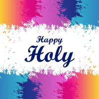 Happy Holi illustration vector background. Vector eps 10