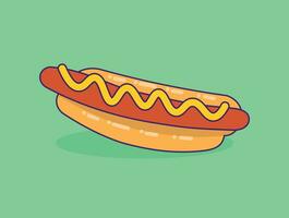 hot dog design vector