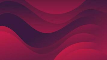 Abstract Red Background with Wavy Shapes. flowing and curvy shapes. This asset is suitable for website backgrounds, flyers, posters, and digital art projects. vector