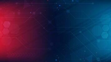 Gradient Digital technology background. Network connection dots and lines. Futuristic background for various design projects such as websites, presentations, print materials, social media posts vector