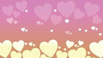 Happy Valentines Day Background Design Template vector