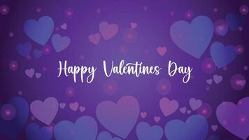 Happy Valentines Day Background Design Template vector