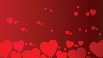 Happy Valentines Day Background Design Template vector