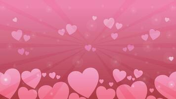 Happy Valentines Day Background Design Template vector