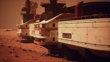 pioneering base for colonizing Mars video