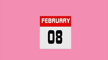 14e februari kalender countdown video