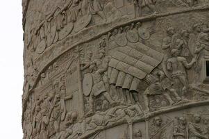 Scenes of Roman siege with testudo photo