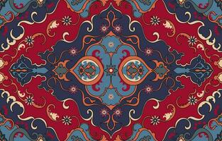 navajo pattern.Persian rug.Aztec tribal.seamless geometric pattern. Indigenous ethnic carpet. Ethnicity. Red carpet, the story of the fire war. vector