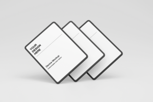 Tablet mockup with natural, clean and minimal background. Customizable background and object color psd