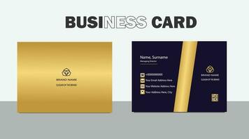 Luxury business template . modern luxury design. template set of modern business card vector