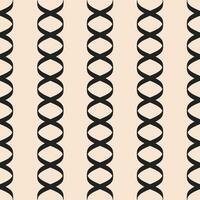 Abstract minimal vintage seamless pattern with vertical chains on a beige background. Trendy geometric print vector