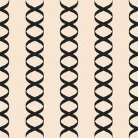 Abstract minimal vintage seamless pattern with vertical chains on a beige background. Trendy geometric print vector