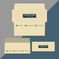 Corporate Envelope Design vector