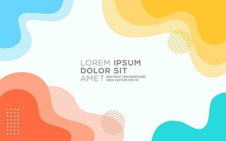 Modern vector graphic of abstract background template EPS 10