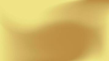 Gold abstract blurred gradient background. Vector illustration.