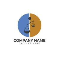 law firm logo design vector