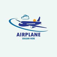 AirLine plane vector logo design