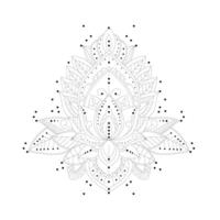 mandala. Mandala for print, poster, cover, brochure, flyer, banner vector