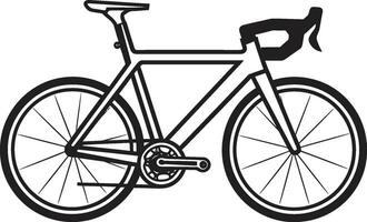 Pedal Emblem Bike Logo Design Rider s Symbol Vector Bicycle