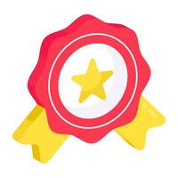 Perfect design icon of ranking badge vector