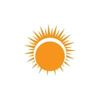 Vector sun Icon Logo Template