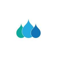 water drop Logo Template vector