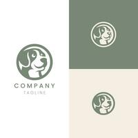 Building Trust Dog Logo Reflecting Brand Values vector