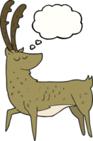 thought bubble cartoon manly stag png