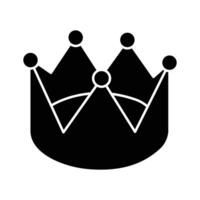 Well designed isometric icon of crown in editable style vector