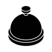 An isometric icon of food cloche in modern style, easy to use and download vector