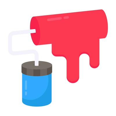 Perfect design icon of paint roller
