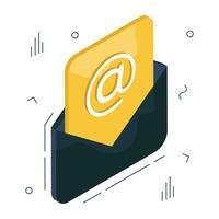 Perfect design icon of e mail vector