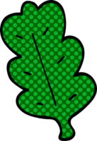 cartoon doodle leaf png