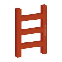 Trendy vector design of ladder