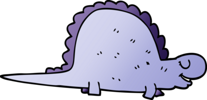 Cartoon-Doodle prähistorischer Dinosaurier png