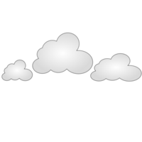 cielo con nuvole png