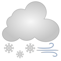 cloud snowing with wind png
