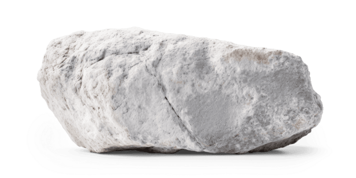 ai generato bianca pesante roccia, png file di isolato ritagliare oggetto su trasparente sfondo con ombra