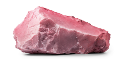 ai gegenereerd roze zwaar steen, PNG het dossier van geïsoleerd uitknippen voorwerp Aan transparant achtergrond met schaduw